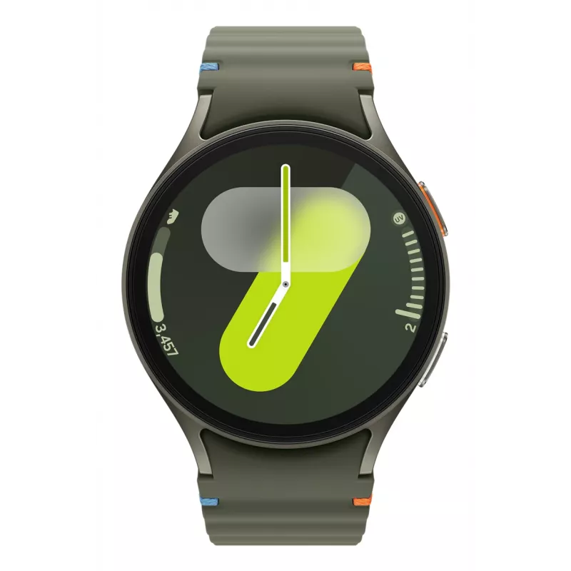 Samsung Galaxy Watch7 3,81 cm (1,5 polegadas) AMOLED 44 mm Digital 480 x 480 píxeis ecrã tátil verde Wi-Fi GPS (satélite)