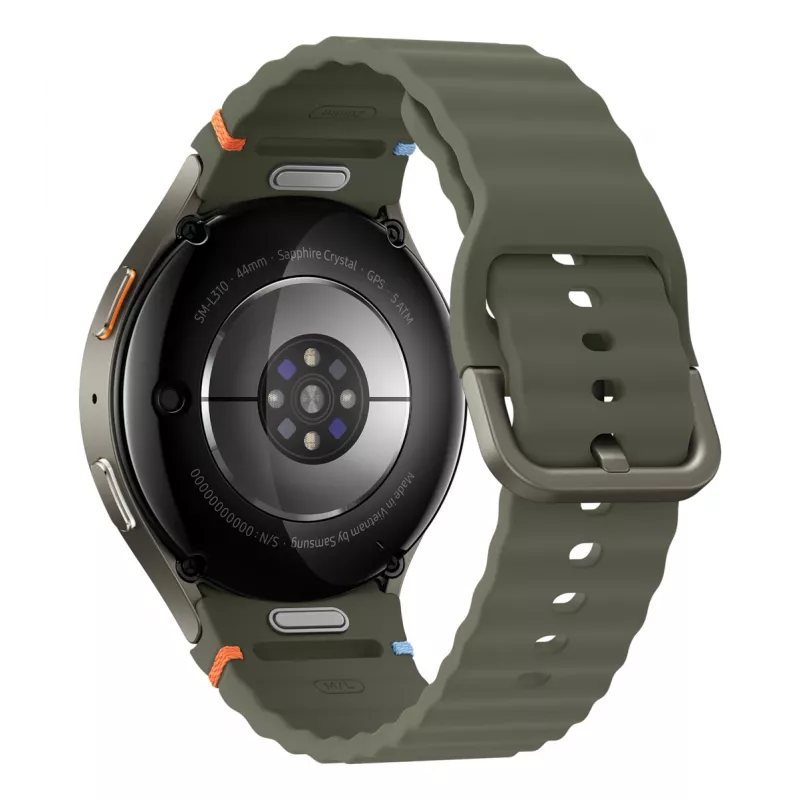 Samsung Galaxy Watch7 3,81 cm (1,5 polegadas) AMOLED 44 mm Digital 480 x 480 píxeis ecrã tátil verde Wi-Fi GPS (satélite)