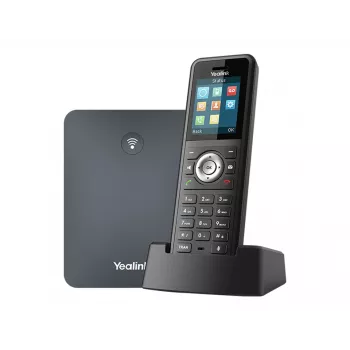 Yealink W79P telefone IP preto 20 linhas TFT Wi-Fi