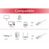 Cabo Patch Equip Cat.6A S/FTP RJ-45 1,5 m branco