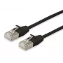 Cabo Patch Slim Equip Cat.6A F/FTP RJ-45 3 m preto