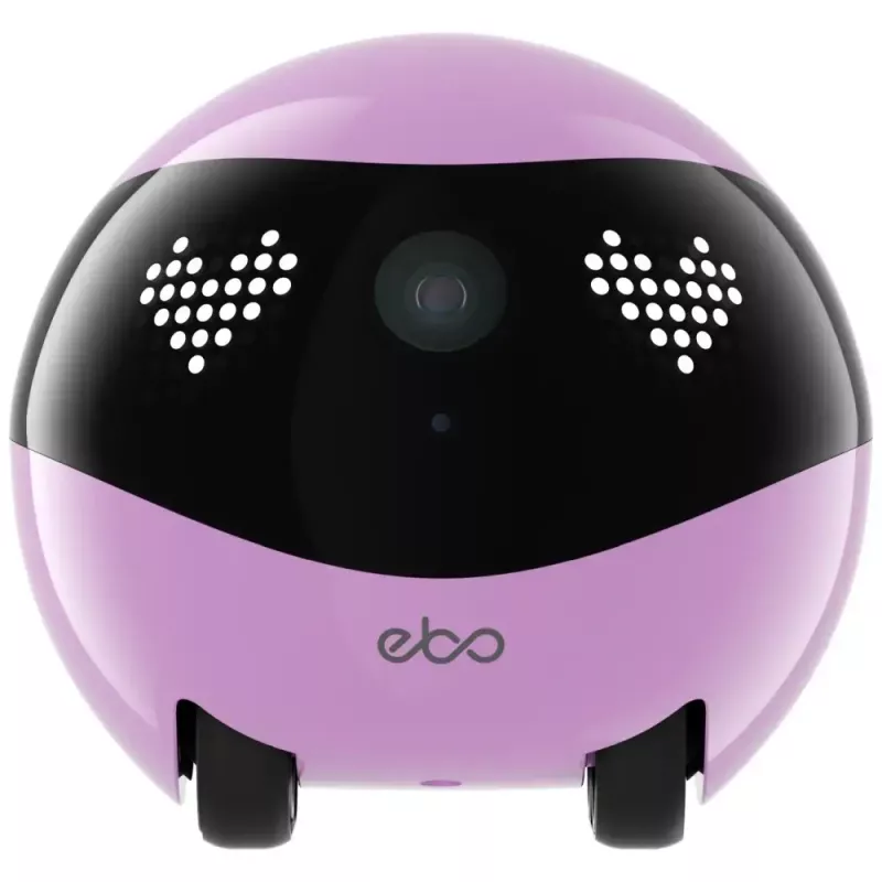 Robô de vigilância Enabot EBO AIR 2 – câmara doméstica móvel, rosa