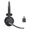 Yealink WH64 Hybrid Mono Teams headset sem fios para escritório/call center Micro-USB Bluetooth preto