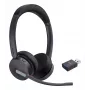 Yealink WH64 Hybrid Dual Teams headset sem fios para escritório/call center Micro-USB Bluetooth preto