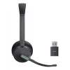 Yealink WH64 Hybrid Dual Teams headset sem fios para escritório/call center Micro-USB Bluetooth preto
