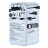 Verbatim Charge 'n' Travel 70W 2C adaptador de viagem universal retrátil azul