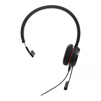 Jabra EVOLVE 30 II UC Mono, com fios, 150 - 7000 Hz, escritório/call center, 142 g, headset, preto