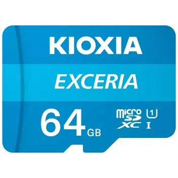 KIOXIA Cartão de memória Micro-SD Exceria – FHD – 64 GB