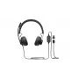 LOGITECH Zone Wired - USB-C / USB-A - headset - MSFT Teams Zone - preto