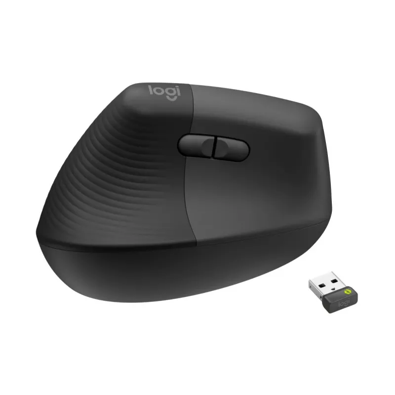 LOGITECH Wireless Mouse Lift For Business Left-hand Grafite/preto