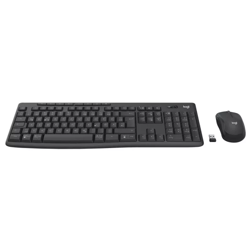 LOGITECH Mk370 Combo For Business grafite Qwertz alemão