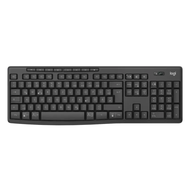 LOGITECH Mk370 Combo For Business grafite Qwertz alemão