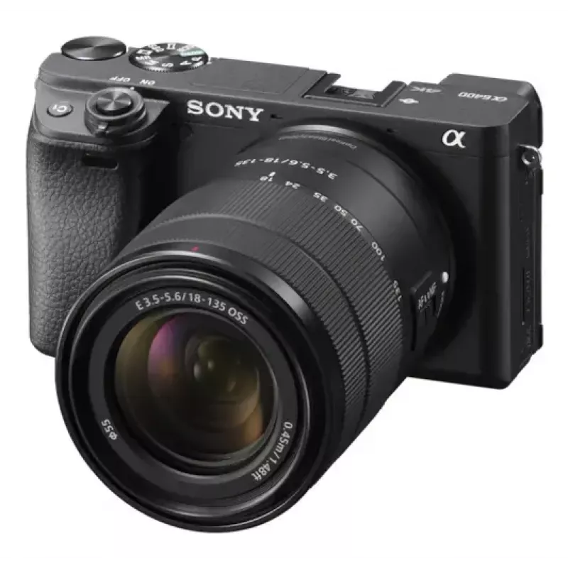 Câmara Sony α ILCE-6400AK 24,2 MP 4K Ultra HD preto