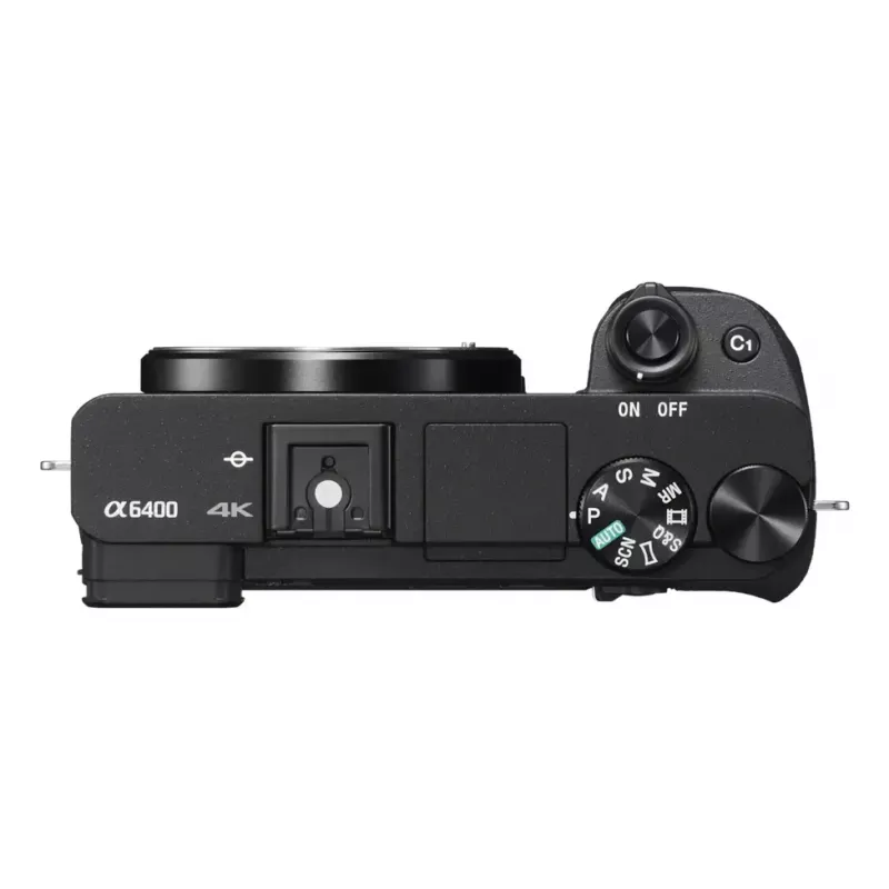 Câmara Sony α ILCE-6400AK 24,2 MP 4K Ultra HD preto