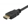 Equip cabo HDMI para DVI-D Single Link, 2m, 2 m, HDMI, DVI-D, macho, macho, dourado