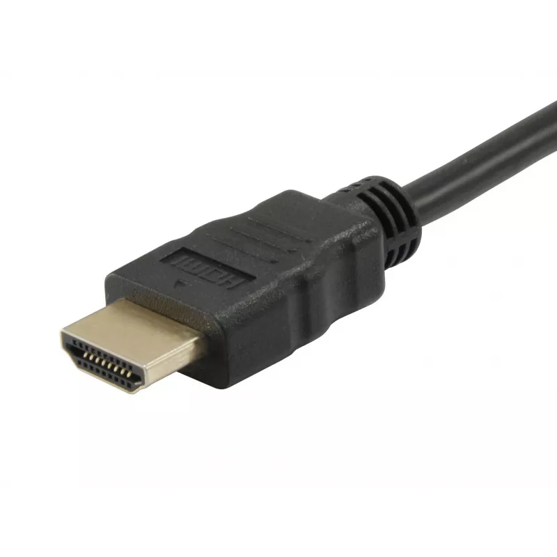 Equip cabo HDMI para DVI-D Single Link, 2m, 2 m, HDMI, DVI-D, macho, macho, dourado