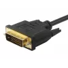 Equip cabo HDMI para DVI-D Single Link, 2m, 2 m, HDMI, DVI-D, macho, macho, dourado