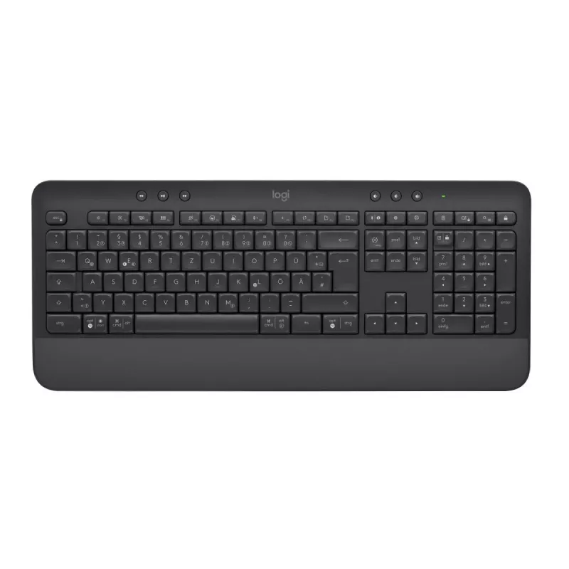 LOGITECH Signature K650 Teclado sem fios - grafite - alemão Qwertz