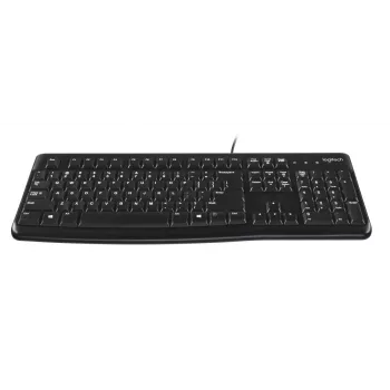 LOGITECH K120 Teclado - USB com fio - Qwerty US/Internacional