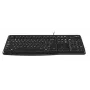 LOGITECH K120 Teclado - USB com fio - Qwerty US/Internacional
