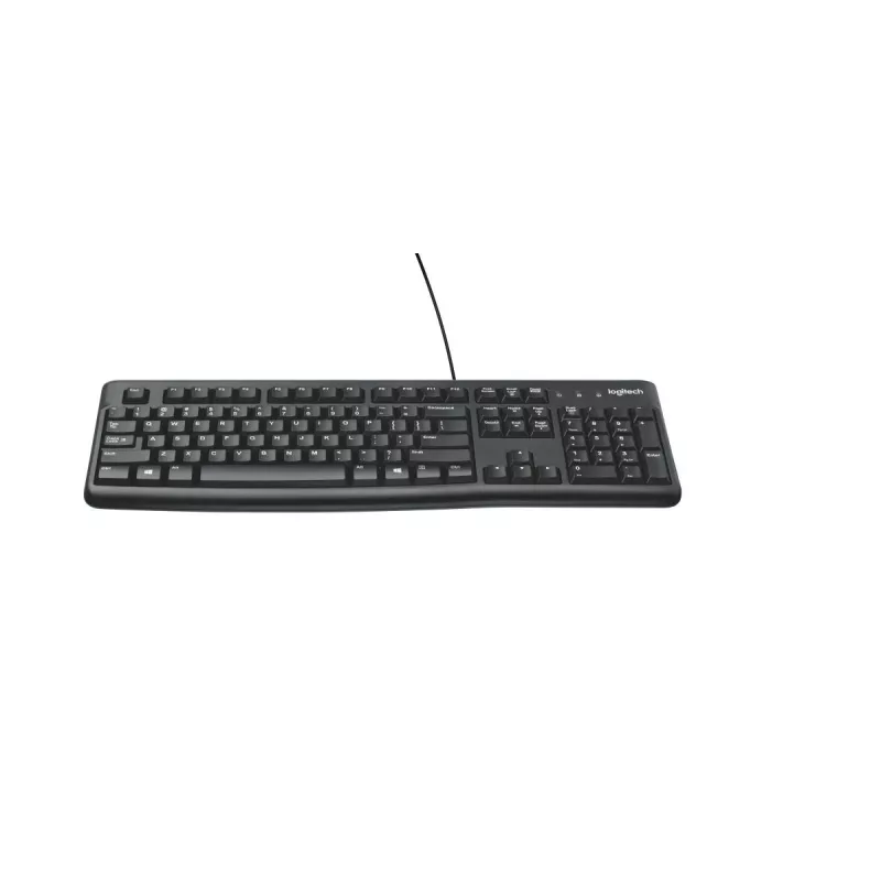 LOGITECH K120 Teclado - USB com fio - Qwerty US/Internacional