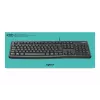 LOGITECH K120 Teclado - USB com fio - Qwerty US/Internacional