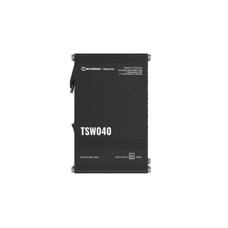 Switch não gerido Teltonika NETWORKS TSW040 8 portas PoE+