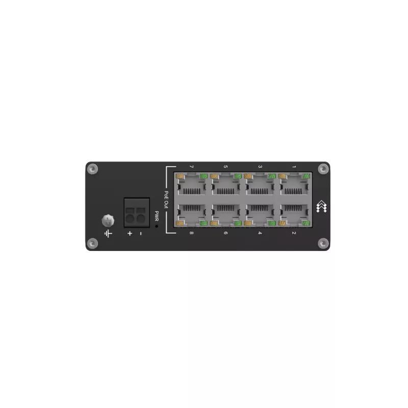 Switch não gerido Teltonika NETWORKS TSW040 8 portas PoE+