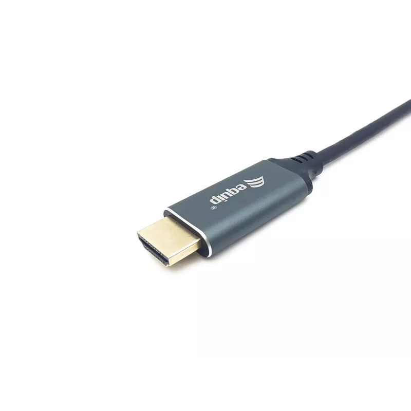 Equip Cabo USB-C para HDMI, M/M, 3,0 m, 4K/60Hz, 3 m, USB Type-C, HDMI Type A (Standard), macho, macho, reto