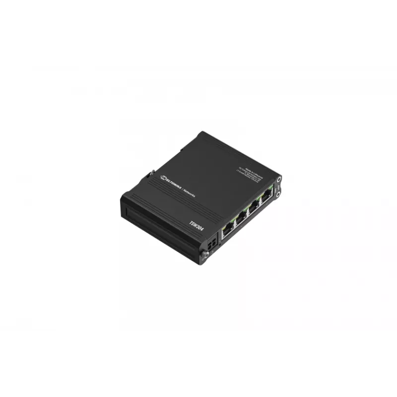 TELTONIKA Tsw304 Switch Ethernet Gigabit industrial não gerido de 4 portas