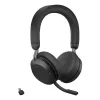 Jabra Evolve2 75 - USB-C UC - preto, com fio e sem fios, escritório/call center, 20 - 20000 Hz, 197 g, headset, preto