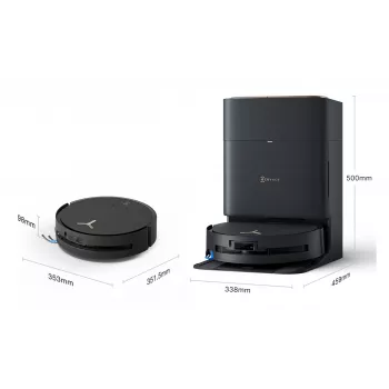 Ecovacs Deebot X9 Pro Omni preto