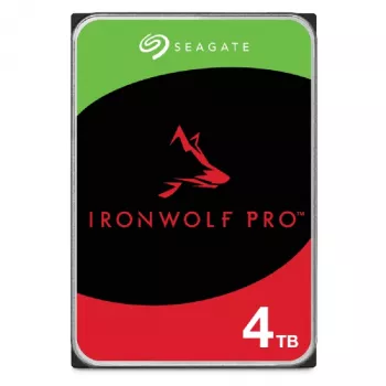 Seagate IronWolf Pro ST4000NT001 disco rígido interno 4 TB 7200 rpm 256 MB 3,5 polegadas