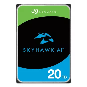 Seagate SkyHawk AI ST20000VE004 disco rígido interno 20 TB 7200 RPM 512 MB 3,5 polegadas Serial ATA III