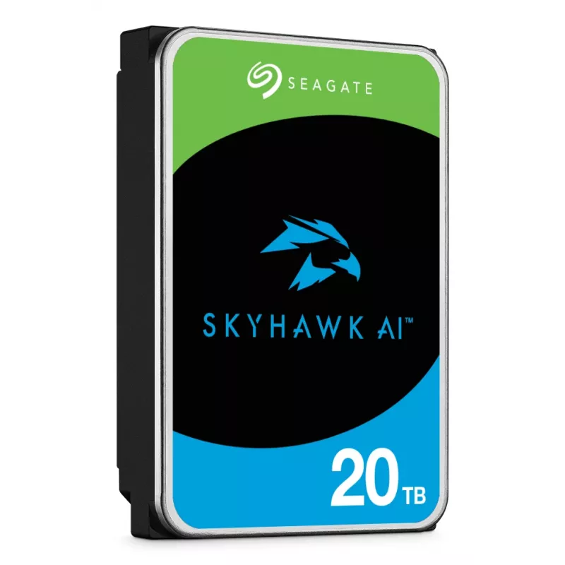 Seagate SkyHawk AI ST20000VE004 disco rígido interno 20 TB 7200 RPM 512 MB 3,5 polegadas Serial ATA III