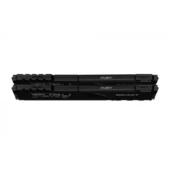 Kingston Technology FURY Beast 32GB 3200MT/s DDR4 CL16 DIMM (Kit de 2) preto