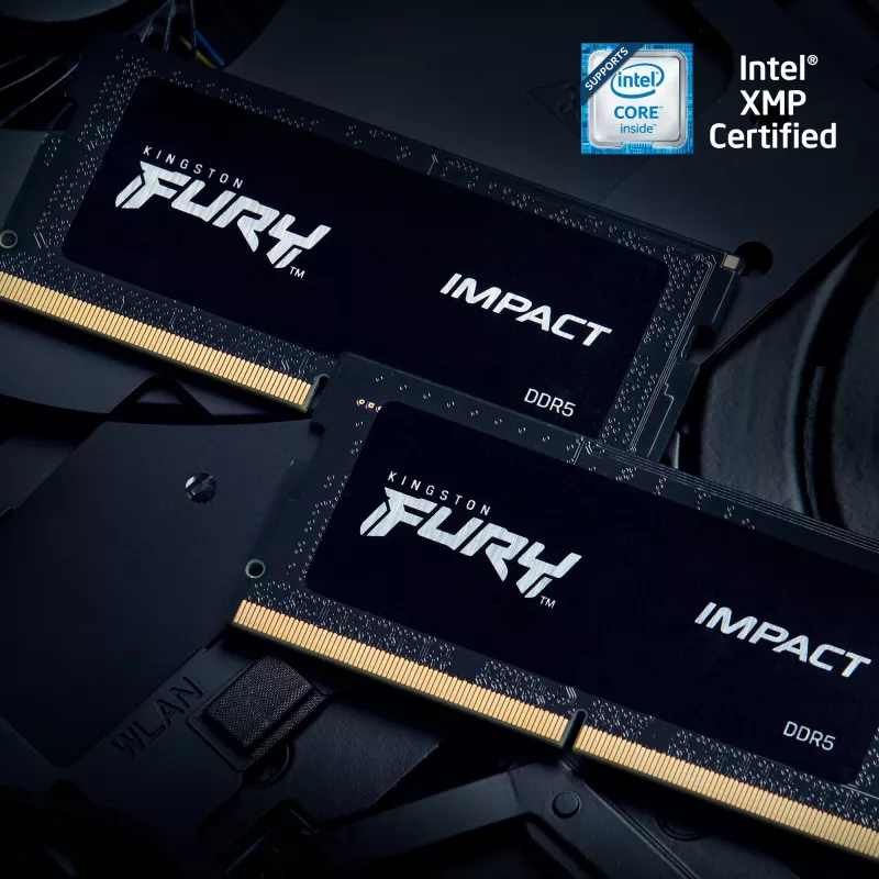 Kingston Technology FURY 64GB 4800MT/s DDR5 CL38 SODIMM (Kit de 2) Impact