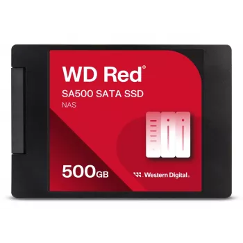 SSD WESTERN DIGITAL - WD Red SA500 - 500 GB - SATA 6 Gbit/s - 2,5