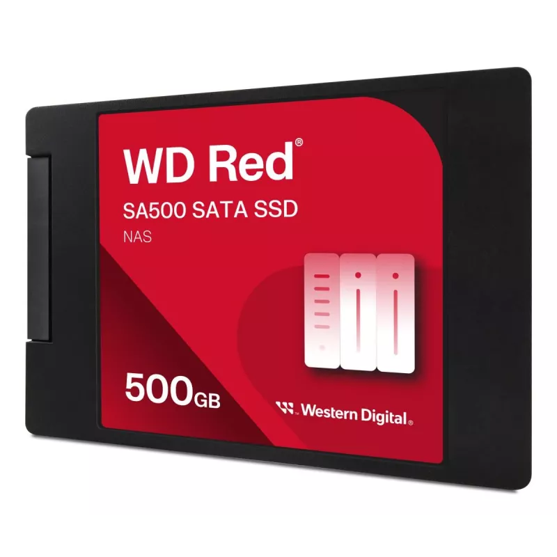 SSD WESTERN DIGITAL - WD Red SA500 - 500 GB - SATA 6 Gbit/s - 2,5
