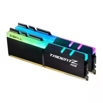 DIMM 16 GB DDR4-3000 (2x 8 GB) Dual-Kit, memória RAM preta, F4-3000C16D-16GTZR, Trident Z RGB, INTEL XMP