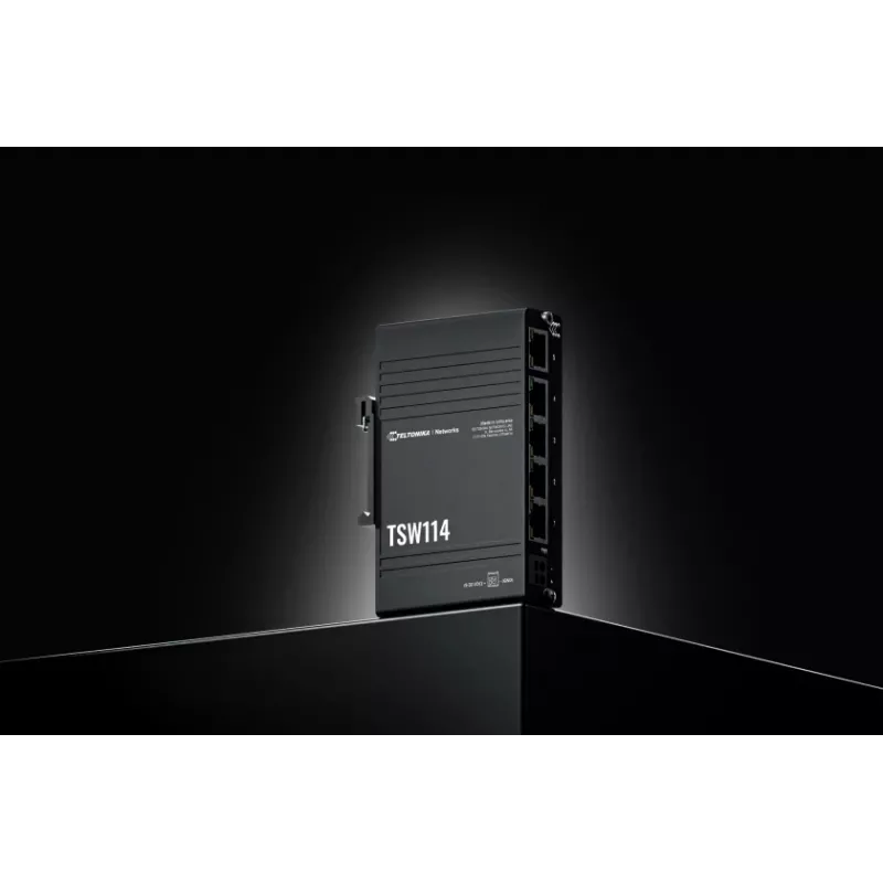 Switch TELTONIKA Tsw114 não gerido 5 portas Gigabit Ethernet
