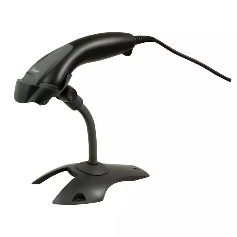 Leitor de códigos de barras HONEYWELL Voyager 1200g kit USB - inclui leitor preto 1200g, suporte de apresentação rígido e cabo USB Type-A em espiral 3 m