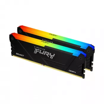 Kingston Technology FURY Beast 32GB 3600MT/s DDR4 CL18 DIMM (kit de 2) RGB
