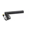 APC AP9565 Basic PDU para rack, 1U, monofásica, 16 A, 208/230 V, 3680 W, 12 tomadas C13, entrada C20, cabo de 2,5 m, preta