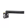 APC AP9565 Basic PDU para rack, 1U, monofásica, 16 A, 208/230 V, 3680 W, 12 tomadas C13, entrada C20, cabo de 2,5 m, preta