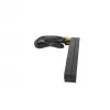 APC AP9565 Basic PDU para rack, 1U, monofásica, 16 A, 208/230 V, 3680 W, 12 tomadas C13, entrada C20, cabo de 2,5 m, preta