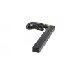 APC AP9565 Basic PDU para rack, 1U, monofásica, 16 A, 208/230 V, 3680 W, 12 tomadas C13, entrada C20, cabo de 2,5 m, preta