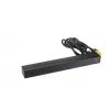 APC AP9565 Basic PDU para rack, 1U, monofásica, 16 A, 208/230 V, 3680 W, 12 tomadas C13, entrada C20, cabo de 2,5 m, preta