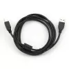 Cabo GEMBIRD de qualidade premium USB ficha A macho para ficha B macho – 2 m