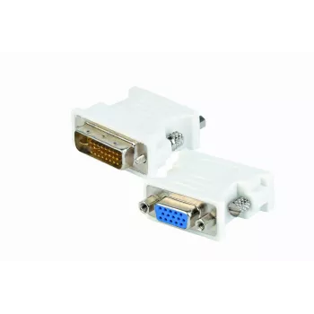 Adaptador GEMBIRD DVI-A macho para VGA 15 pinos HD (3 filas) fêmea